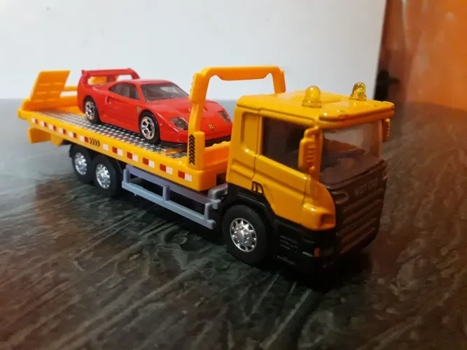 Miniatura Caminhão SOS para Hot Wheels
