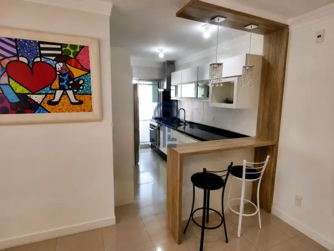 Apartamento Mobiliado - 3 Dormitórios (1 Suíte),Sacada com Churrasqueira | Ingleses