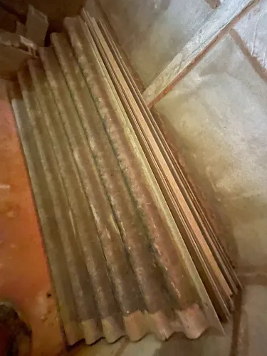 Telhas amianto / usadas 32m2
