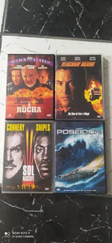 4 dvd A rocha velocidade máxima...