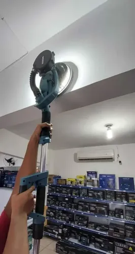 Lixadeira Telescópica de Teto e Parede 800W profissional Wesco(Nova/Loja)