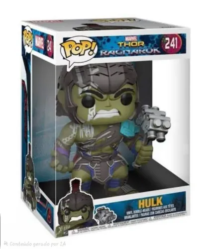 Funko Pop Hulk Gladiador Super Sized