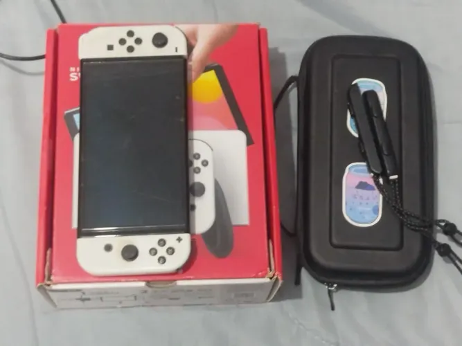 Nintendo Switch OLED 128 +64GB de memória