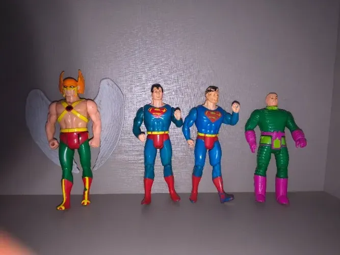Bonecos super Power DC, articulação mole