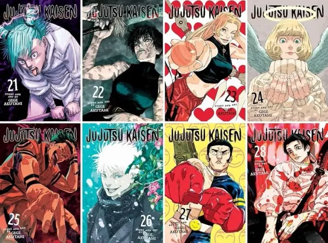 Jujitsu Kaisen vol 21-28