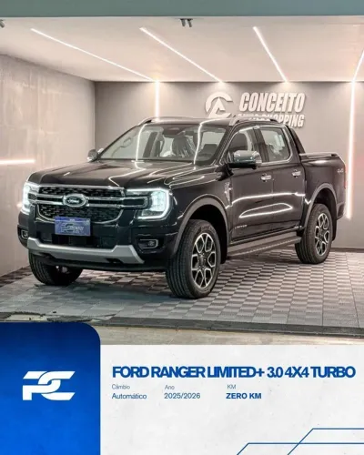 Ford Ranger Limited+ 3.0 V6 4X4 CD TB DIE AUT 2026