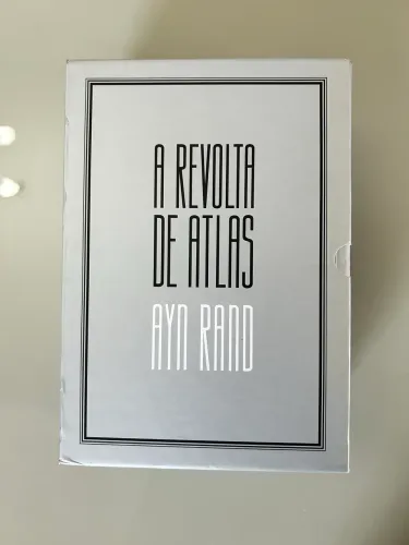 Box Livro - A Revolta do Atlas (NOVO)
