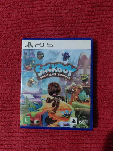 Sackboy: Uma Grande Aventura PS5 - Mídia Física (Impecável)