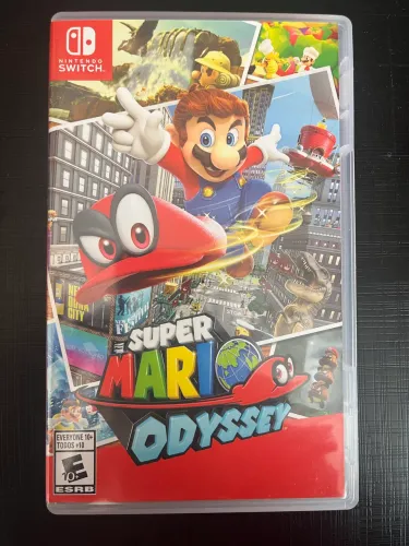 Jogo Nintendo Switch original Super Mario Odyssey