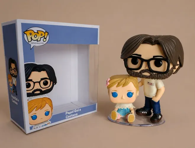 Pop personalizado sobre encomenda