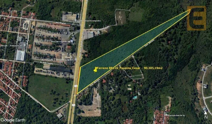 Terreno, 90385 m² - venda por R$ 31.700.000 ou aluguel por R$ 150.000/mês - Messejana - Fo