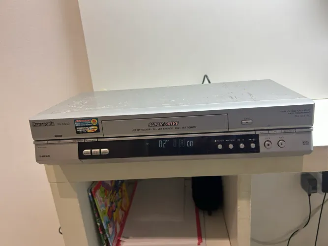 Videocassete Panasonic NV-MV40 Super Drive VHS 5 Cabeças - leia a descrição