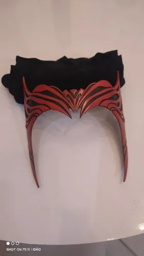 Tiara Wanda Maximoff cosplay fantasia Marvel X-Men