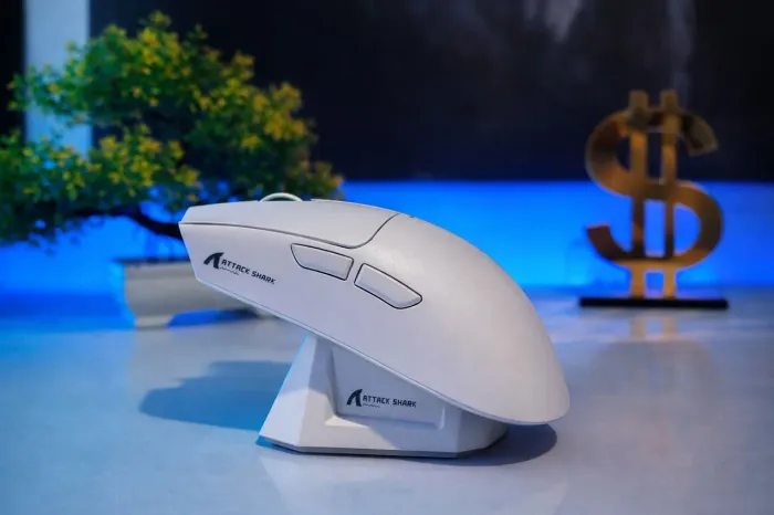 Mouse Gamer Attack Shark X11 Branco - Sem Fio (Novo)
