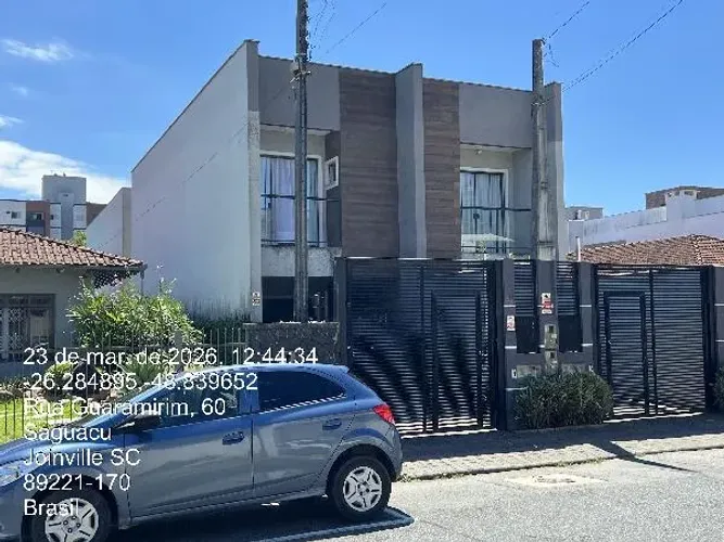 Oportunidade garantida Casa no Saguacu, Joinville - SC, Nº 59, 2 quartos, 1 vaga, 82,63m²