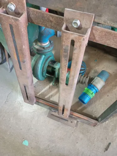 Bomba d'água 7.5cv com Base para acoplamento,válvula de pé 3" geristro em bronze