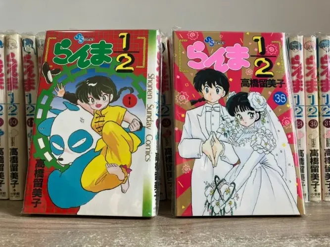 Ranma ½ mangá japonês completo vol. 1-38