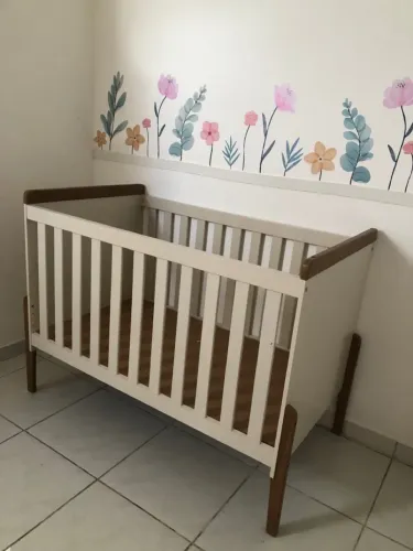 Berço cama + colchão
