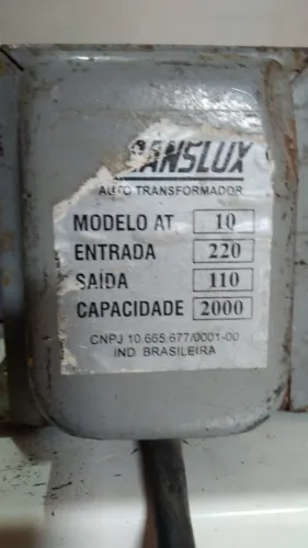  Transformador TRANSLUX 220/110