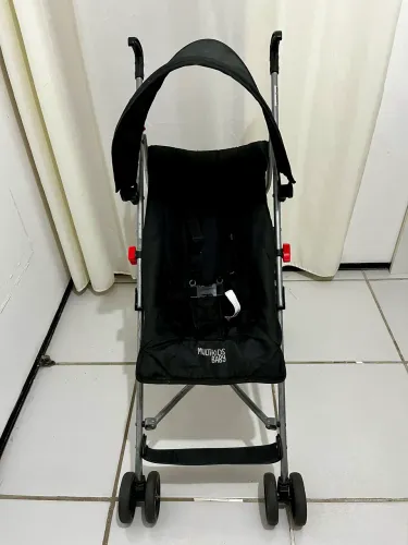 Carrinho de Bebê Multikids Baby Preto - Conservado