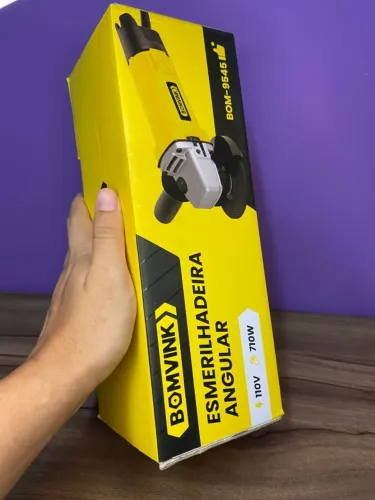 Esmerilhadeira Angular 710W 110V - BOM-9545 BomVink an9