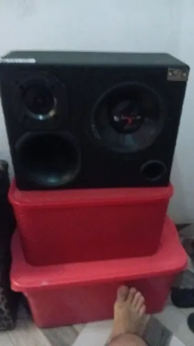 Caixa de som 400rms