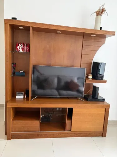 Estante Home Theater em Madeira