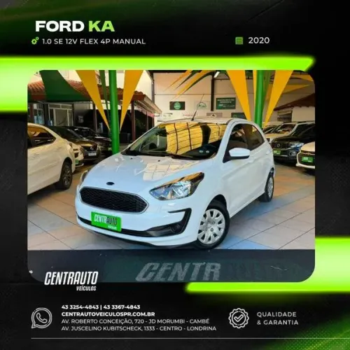 Ford KA 1.0 SEL Tivct Flex 5P 2020