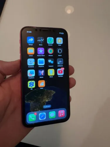 Iphone 11 red 64 gb 72% saude da bateria sem detalhes