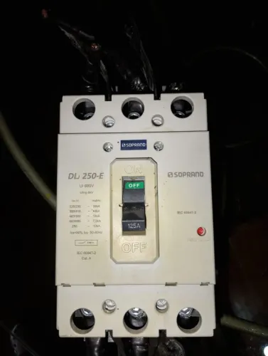 Disjuntor Termomagnético DL 250-E