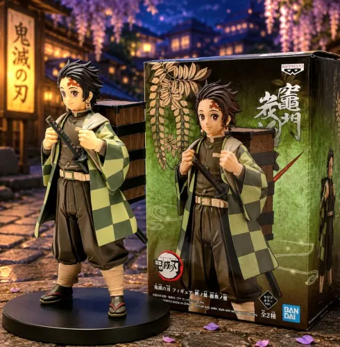 Novo Figure Demon Slayer Tanjiro Kamado 