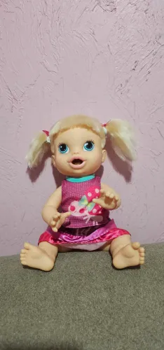 Boneca baby alive hora de comer