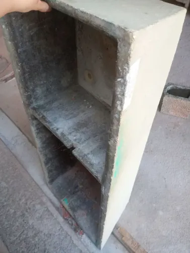 Tanque duplo de cimento 