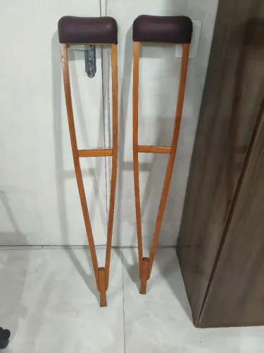 Muletas para locomoção