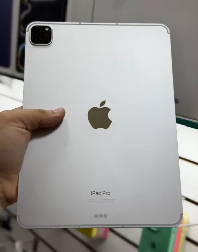 Ipad pro m2 11 polegadas 256gb wifi + cellular ( 5g ) bateria 97% LOJA FÍSICA ( celular )