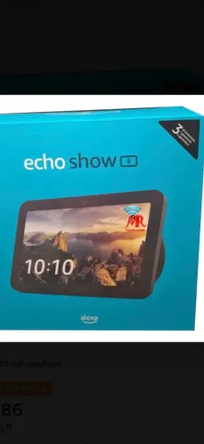 Echo Show 8 3ª Geração Alexa 8'' 13mp Preto Amazon completa na caixa 1.380 ,00
