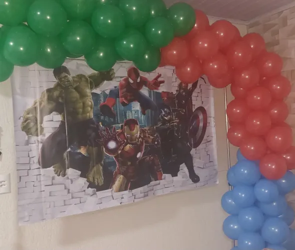 Painel de aniversário