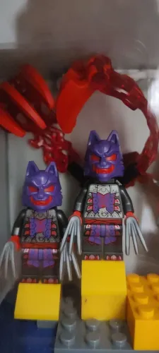 Lego Ninjago Wolf mask warriors 2 unidades