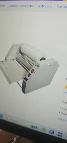Plastificadora Profissional de Bobina