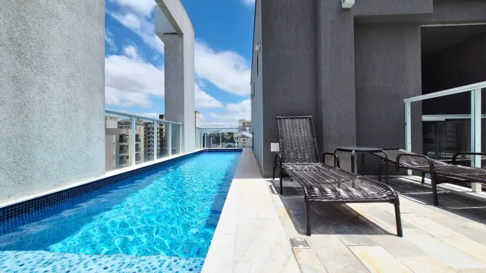 Apartamento à venda no Cambuí, Campinas, com 1 suíte, lavabo, varanda gourmet, armários pl