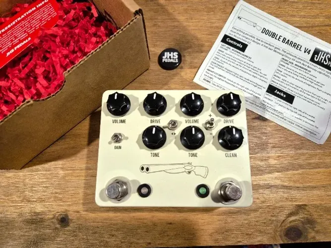 Pedal JHS Double Barrel v4 Dual Overdrive