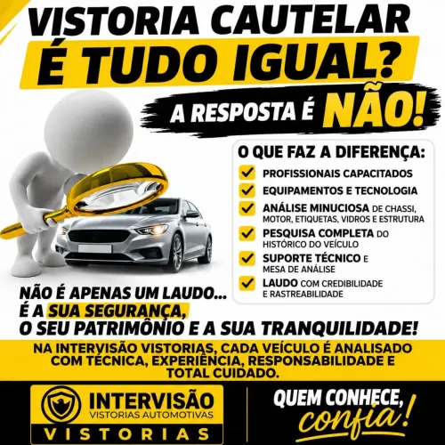 Vistoria cautelar intervisão Ipiranga