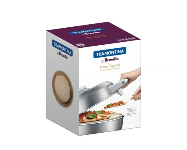 Forno Elétrico Tramontina by Breville para Pizza em Aço Carbono com Base em Cerâmica 30 c