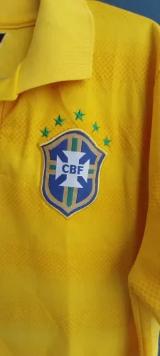 Camisa Polo Original da Seleção do Brasil Nike 2014