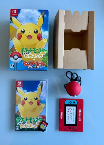 Lets go Pikachu Nintendo Switch