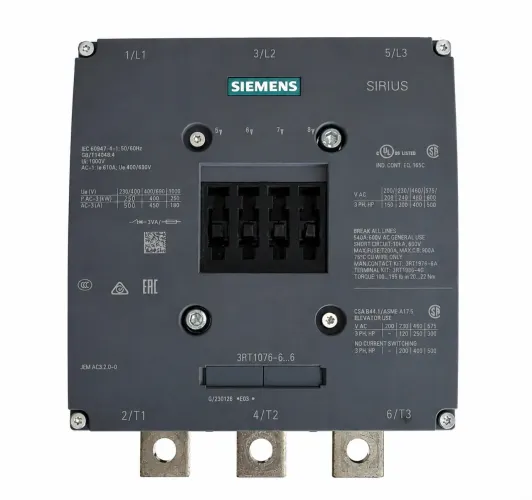 Contator de Potência Siemens SIRIUS