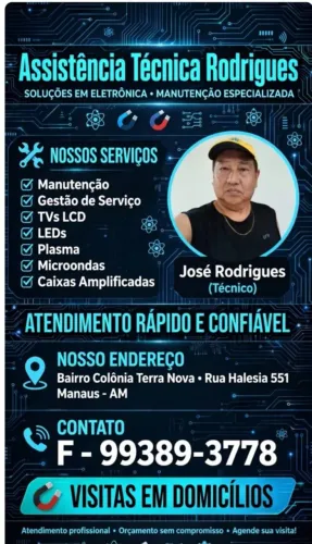 ASSISTÊNCIA TÉCNICA " ELETRÔNICA "