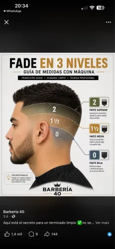 Corte de cabelo a máquina