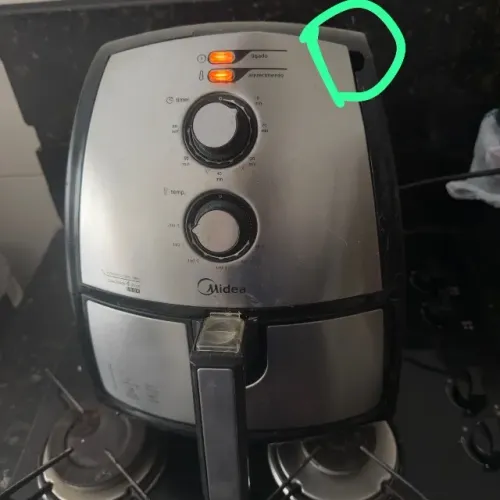 Fritadeira sem óleo air fryer 