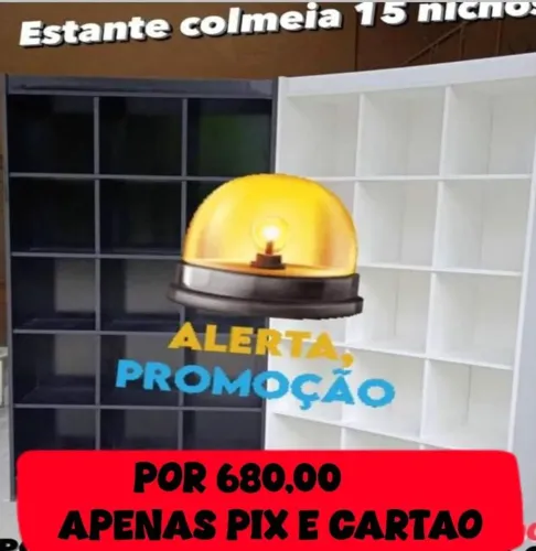 Estante colmeia